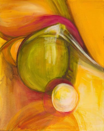 Study of Red Yellow and Green Abstract